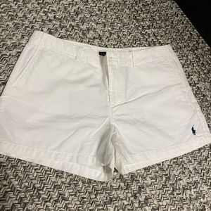 Polo shorts white size 10. 100% cotton.